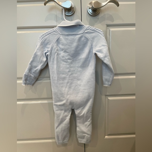 Blue Sweater One Piece - Picture 2 of 5